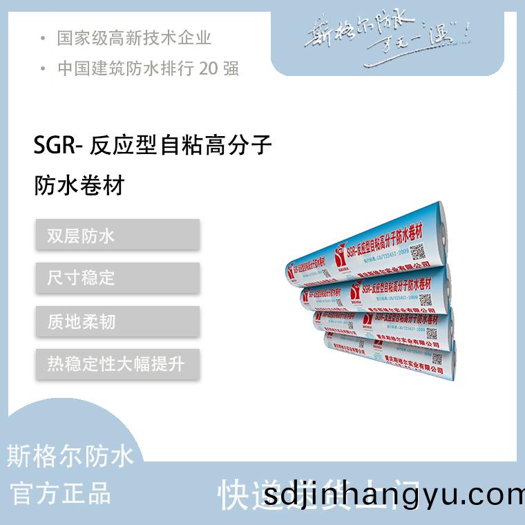 反應型(xing)自粘(zhan)高分(fen)子(zi)防水(shui)捲(juan)材(cai)